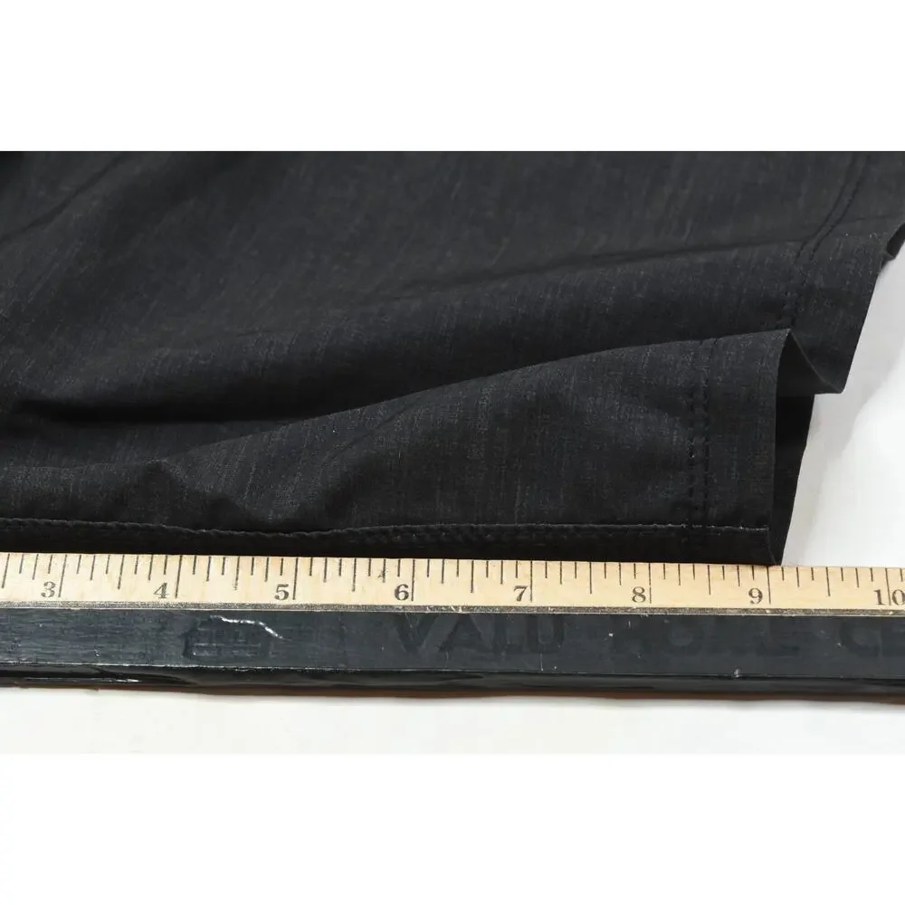 Hurley Phantom Board Shorts Mens 32 Gray Black American Flag Regular Fit Swim